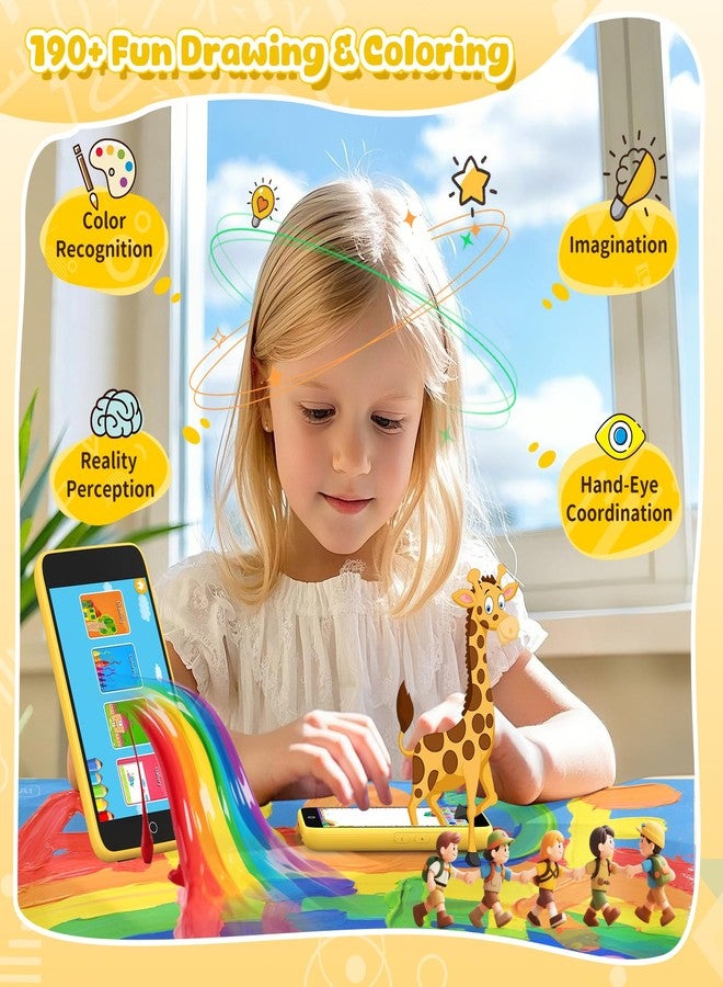 orantronx Kids Smart Phone Gifts for Boys and Girls Ages 3-12, 3.97" Touchscreen Learning Toys - Kids Cell Phone with 210+ Learning Games and 190+ Drawing, Toys for Birthday Christmas and Back-to-School Gifts - Image 3